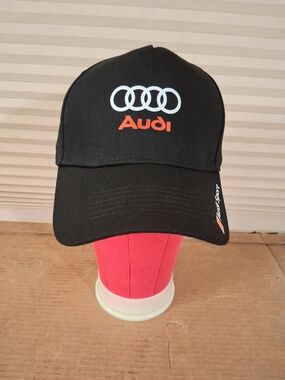 Audi Black Logo Baseball Cap - Men's Hat